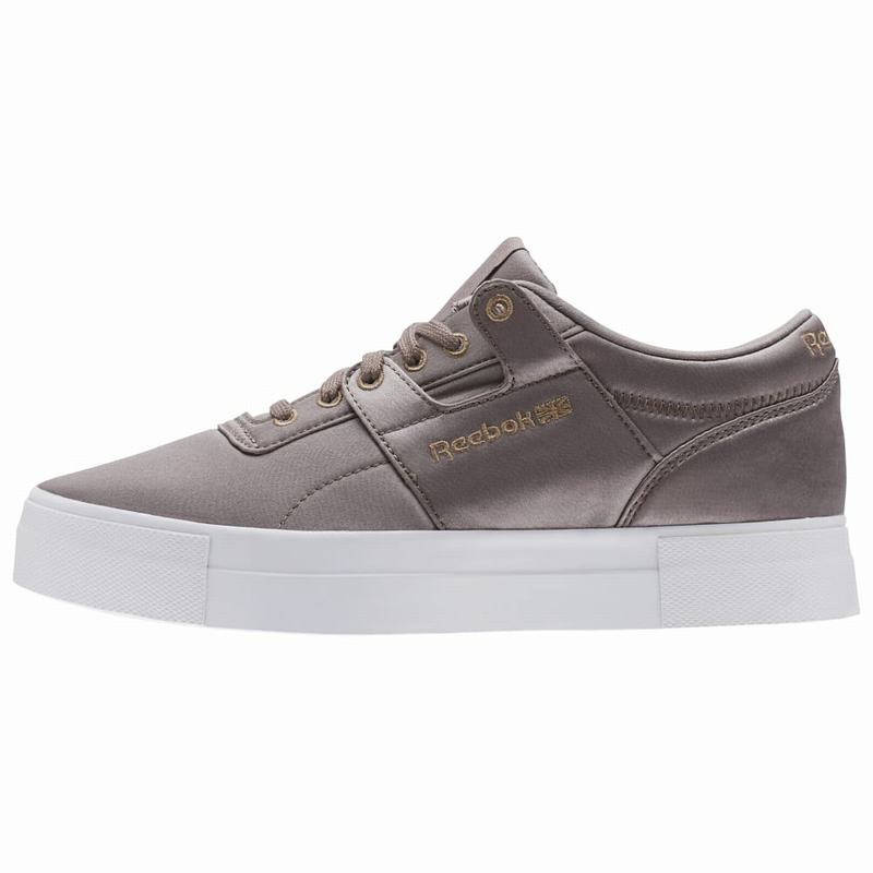 Tenisi Reebok Workout Lo Dama Bej/Albi Romania WY4788IT